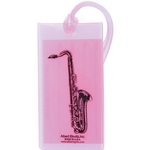Instrument ID Tag - Saxophone Graphic