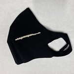 Flute Face Mask Black