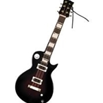 Purple LP Electric Guitar Ornament