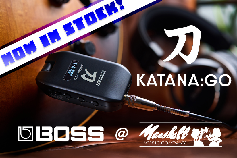 Boss KATANA:GO Headphone Guitar Amp | Marshall Music Co.